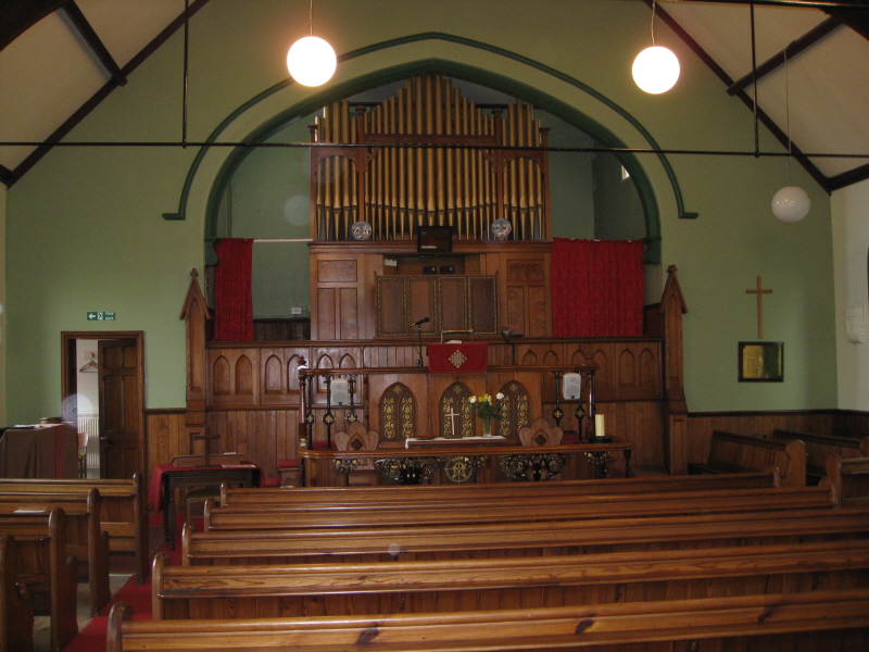 Inside Coleorton Methodist Church